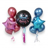 Шар на гендер пати мальчик или девочка - Товары для гендер пати в Казыле - яркий способ узнать пол ребенка сюрпризом