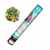 Пневмохлопушка 30 Наполнение - прямоугольники, двухсторонняя фольга, разноцветный серпантин.
... Пневмохлопушка 30 см, разноцветный серпантин